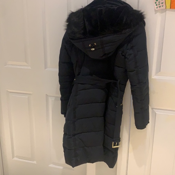 Zara long navy woman jacket - Picture 4 of 4